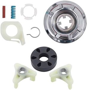 285785 Washer Clutch Assembly Kit & 285753A Motor Coupling by BlueStars – Fit for Whirlpool Kenmore Washers – Replaces 285331 3351342 3946794 3951311 AP3094537 - Durable Replacement Parts