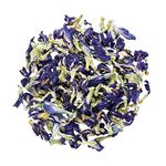 A D Food & Herbs Dried Butterfly Pea Flower/Aparajita ke phool Flower/Petals Aromatic Edible for Homemade Lattes, Tea Blends, Bath Salts, Gifts, Crafts (20 Gms)