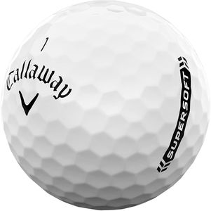 Callaway Supersoft Golf Balls – White, 12-Pack