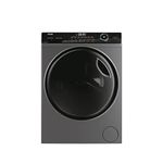 Haier HW80-B14959S8U1 Freestanding Washing Machine with LED Display, 8kg Load, 1400RPM, Direct Motion, Graphite