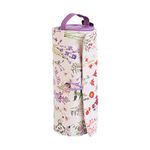 Grupo Erik Botanical Wild Flowers Roll Up Pencil Case - 8 x 3 x 3 inches / 21 x 7.5 x 7.5 cm - Cosmetic Case - Large Pencil Case - Cute Stationery - Flower Gifts - Cute Gifts