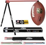 JvVuell Football Kicking Holder Tee, Metals - Field Goal Kickoff Training Practice Stand Equipment Compatible with All Football Size, Kick Goal Posts Gear Accessories for Adult & Youth