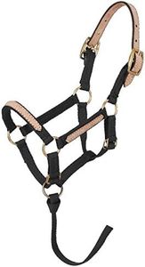 Tough 1 Miniature Nylon Break-Away Halter, Black, Regular