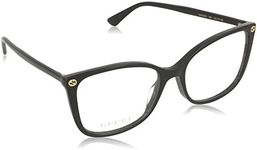 Gucci Womens Butterfly Fashion Reading Glasses Black 53mm