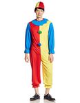 Rubies Costume Haunted House Collection Clown, Red, One Size