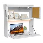 ARTETHYS Wall Mounted Desk with LED