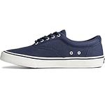 Sperry Men's Striper II CVO Navy Sneaker, Blue Washable, 8 UK