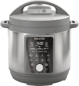 Instant Pot Duo Plus, 8-Quart Whisper Quiet 9-in-1 Electric Pressure Cooker, Slow Rice Cooker, Steamer, Sauté, Yogurt Maker, Warmer & Sterilizer, App With Over 800 Recipes, Stainless Steel