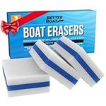 Premium Boat Scuff Erasers | Magic Boating Accessories for Cleaning Black Streak Deck Marks and More 3 Pack