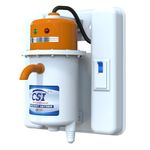 CSI INTERNATIONAL Instant Water Geyser 1 Liter | Portable water Heater | First Class ABS Plastic Geyser |Geyser with MCB, Auto Cut Off Feature |1 Year Manufacturer Warranty - White Orange