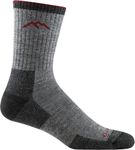 Darn Tough, Hiker (Style #1466), Merino Wool, Micro Crew, Midweight, Men’s Cushioned Hiking Socks - Charcoal Medium