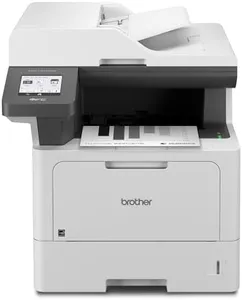 Brother MFC-L5710DW Business Monochrome Laser All-in-One Printer with Wireless Networking and Duplex Print, Scan, and Copy, Works with Alexa