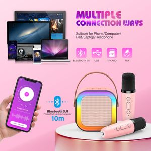Dislocati Karaoke Machine with 2 Wireless Microphones