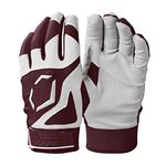 EvoShield Srz 1 Batting Glove - Maroon, 2X Large