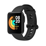 Xiaomi Mi Smart Watch Lite Black- 1.4 Inch Touch Screen, 5ATM Water Resistant, 9 Days Battery Life, GPS, 11 Sports Mode, Steps, Sleep and Heart Rate Monitor, Fitness Activity Tracker [Official UK]