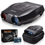 KEKOOL Night Vision Binoculars, Super Long Range FHD Digital Binoculars, True Auto IR, 1900ft Viewing Range in 100% Darkness, 1080P Videos, Night Vision Goggles for Hunting and Military Security