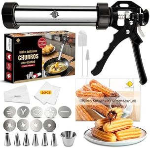 ARC Churro Maker,Cookies Press Gun Kit,3-IN-1 Multifunctional 42PCS Maquina Para Hacer churros Professional,Churreras Para Churros,Cookie Press,Gifts for Women