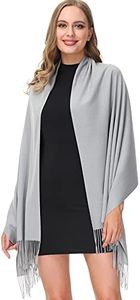OHAYOMI Pashmina Shawl Wraps Scarves Winter Warm Soft Fashion Scarf for Women Evening Dresses Wedding Bridal Bridesmaid Gifts Travel Blanket