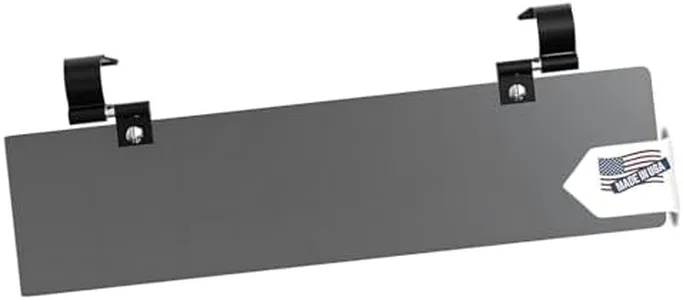 Glare Guard Polarized Car Sun Visor Extender, Anti-Glare Sun Visor Extension for Car Protects Glare/UV Rays, Car Visor Extender Sun Blocker Universal 14 x 3.25 Blocker for Cars, Trucks & SUVs,USA Made