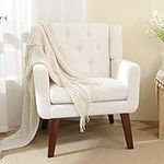 Accent Reading Chair Button-Tufted 