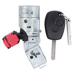 HouYeen Ignition Lock Barrel Starter Switch with Keys for Nis-san NV400 Movano B Van 2011-2023
