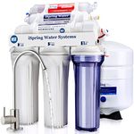 iSpring RCC7AK 6 Stage Reverse Osmosis Water System Under Sink with Alkaline Remineralization, NSF Certified, 75 GPD, TDS Reduction