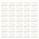 70 Pcs Make Up Wedges Nail Art Sponges Cosmetic Wedges Foundation Beauty Tool (Triangle Shape)