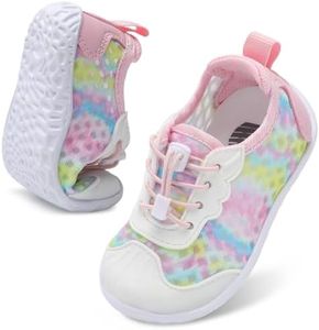 BARERUN Baby Water Shoes Breathable Quick-Dry Pool Aqua Socks for Boys Girls Pink 6-12 Months Infant