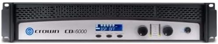 Crown CDi 6000 Two-Channel, 2100-Watt @ 4Ω, 70V/140V Power Amplifier