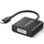 FOINNEX Active 4K Mini Displayport to DVI Adapter Supports AMD Ati Eyefinity Multi-Screen Display Function Up to 6,MDP (ThunderboltTM Port Compatible) to DVI Male to Female Adapter Cable