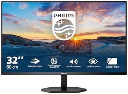 Philips 32E1N3100LA - 32 Zoll Full HD Monitor, eingeb. Lautsprecher, neigbar (1920x1080, VGA, HMDI 1.4) schwarz