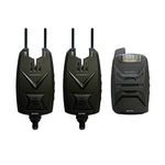 Sonik Vader X Carp Fishing Bite Alarm Set 2+1 (R/B LED) HC0063