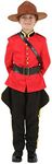 Child Canadian Mountie Costume Large