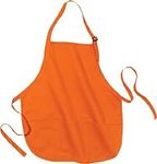 Medium Length Apron with Pouch Pock