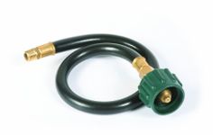 Camco 59843 20-Inch Pigtail Propane Hose Connectors-Acme x 1/4-Inch Male NPT , Black