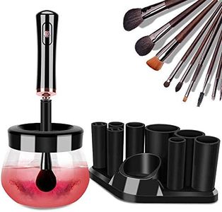 Makeup Brush Cleaner Dryer, Neeyer Super-Fast Electric Brush Cleaner Machine Automatic Brush Cleaner Spinner Makeup Brush Tools