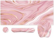 Anyshock Pink Desk Mat Set, Mouse P