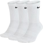 GROOVY Enterprise Men Women unisex-adults Everyday crew length cotton cushioned socks pack of 3 (IN, Alpha, M, Wwhite)