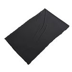 Speaker Mesh Cloth,1.7mx0.5m Speaker Grill Cloth Stereo Gille Fabric Speaker Mesh Cloth,Dustproof Protective Grille Cover for Large Speakers/Stage Speakers/KTV,Black