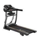 Fitkit by Cult Ft98 STM (3Hp Peak, Manual Incline) Treadmill for Home Gym Fitness with 1 Year Warranty, Black