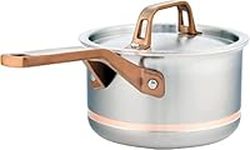 Meyer - CopperClad 5-Ply Copper Core Stainless Steel Saucepan with Lid (1.6L/1.7qt)