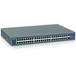 YuanLey 48 Port Gigabit PoE Switch Unmanaged with 2 1000Mbps SFP Uplink, 50 Port 802.3af/at 800W High Power PoE+ Network Switch, Metal Rackmount Power Over Ethernet Switch