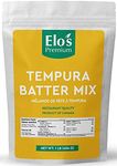 Elo’s Premium Tempura Batter Mix (1lb/454g) | Proudly Made in Canada |Japanese Shrimp Batter Fish Fry Seasoned Coating for Seafood and Vegetables | Authentic Asian Fluffy Flour| No MSG and Added Colour