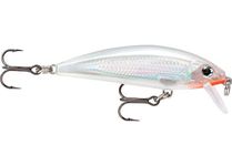 Rapala X-Rap CountDown Lure with Two No. 6 Hooks, 0.9-1.5 m Swimming Depth, 7 cm Size, Glass Ghost