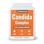 Candida & Yeast Cleanse Supplement | Support Healthy Flora Balance for Women | Caprylic Acid, Zinc, Clove, Oregano, Probiotics | Lab Tested, Vegan Friendly, UK Made | 60 Capsules