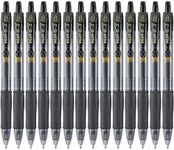 Pilot, G2 Premium Gel Roller Pens, Bold Point 1 mm, Pack of 14, Black