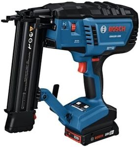 BOSCH GTH18V-18M 18V Brushless 18-Gauge Narrow Crown Stapler - Cordless, Powerful, and Precise for Furniture, Upholstery, and Cabinetry Applications (Bare Tool)