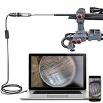 Teslong Rigid Rifle Bore Scope, 0.2inch Gun Barrel Borescope Camera with 21inch Rod and 45° Side-View Mirror, for Windows, MacBook and Android Smartphone