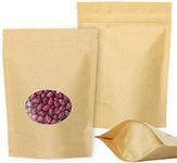 SumDirect Kraft Paper Bags Zip Lock