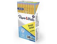 Paper Mate SharpWriter Mechanical Pencils | 0.7 mm #2 Pencil | Pencils for School Supplies, Yellow, 36 Count - 1 Pack